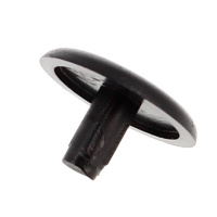 Cache Ø12 pour Vis Confirmat Plastique Noir RAL 9005
