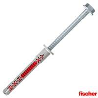 Cheville Rallongée Tous Matériaux Fischer DuoXpand 8x80 FUS Tête Hexagonale