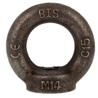 Écrou à Anneau M14 Acier Brut DIN 582
