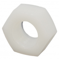 Écrou Hu M12 Nylon Blanc DIN 934