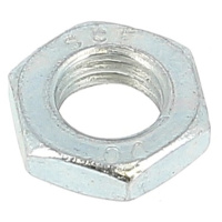 Contre-Écrou 3/8 UNC Acier Zingué Blanc