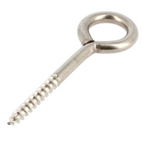 Piton à Filetage Bois M4X25 Inox A2