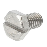 TH Fendue M6X30 Inox A2 Filetage Total DIN 933 SZ
