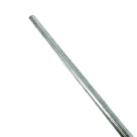 Tige Filetée M24 Pas 200 Acier Zingué Blanc