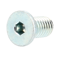 TCHC Tête Extrêmement Basse M6X20 Acier 10.9 Zingué Blanc