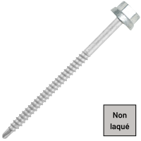 Vis Autoperceuse Zamatop Bois Tête Hexagonale 12 Ø 6.3X75 Non Laqué