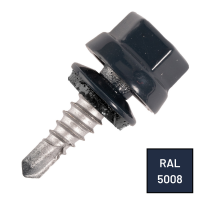 Vis Autoperceuse Zamatop Couturage Tête Hexagonale Ø 6.3X22 Laqué RAL 5008