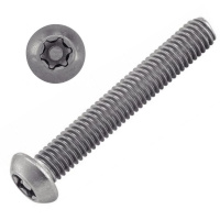 Vis Inviolable TB Torx + Téton M10X30 Inox A2 ISO 7380