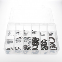 Sortimentbox Klippringe Stahl Schwarz DIN 6799