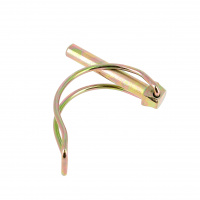 Goupille Clips pour Tube Ø 6X45 (Tube Maxi 40 ) Acier Zingué Bichromaté