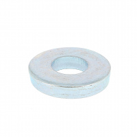 Rondelle Ø 3.2X9X1 Acier Zingué Blanc DIN 7349