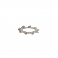 Rondelle Dentée Extérieure Ø 4 Inox A2 DIN 6797A