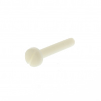 Tête Cylindrique Large Fendue Din 85 Nylon PA6-6 Naturel