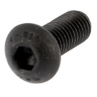 Halbrundkopf Innensechskant Stahl 10.9 Schwarz ISO 7380