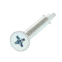 Autoperceuse à Ailettes TF Pozidriv 4.2X32 Acier Zingué Blanc