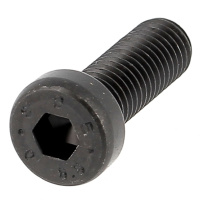 TCHC Tête Basse M3X30 Acier 8.8 Noir Filetage Partiel DIN 7984