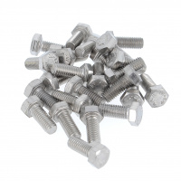Sachet de 25 TH M8X40 Inox A2 Filetage Total DIN 933