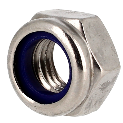 Écrou Nylstop M16 Inox A4-80 DIN 985