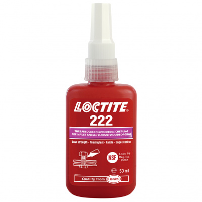 Frein Filet Faible Usage Général Loctite 222 50mL