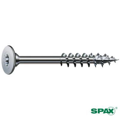 VBA SPAX TP T-STAR plus 4X34 Acier Nickelé avec Pointe 4CUT