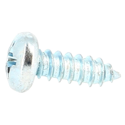 Vis Tôle TCBL Phillips 2.9X6.5 Acier Zingué Blanc DIN 7981