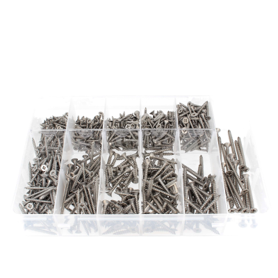 COFFRET ASSORTIMENT DE VIS VBA TFZ INOX A2