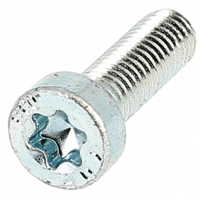 TC TORX M6X35 ACIER 8.8 Z.BLANC ISO 14580