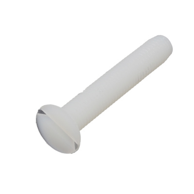 TF M8X50 NYLON PA 6-6 NYLON BLANC