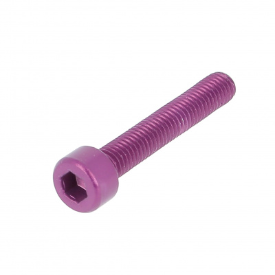 BLISTER DE 5 TCHC M6X70 ALU P60 OA VIOLET DIN 912