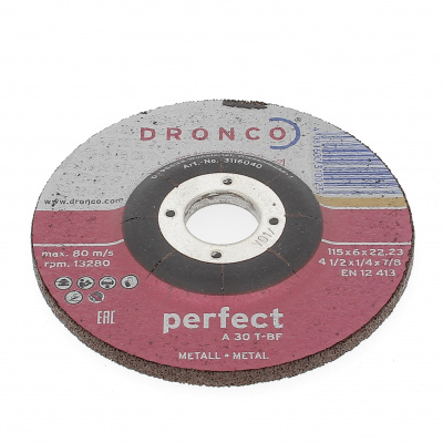 MEULE A EBARBER DEPORTE 115X6.0X22.2 A30T PERFECT 3116-040.100