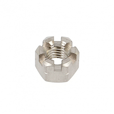 Kronenmuttern Edelstahl A4 DIN 935