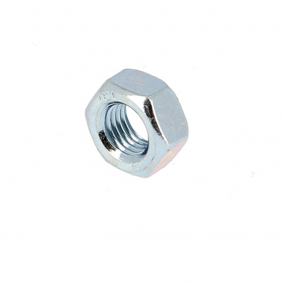 Ecrou Hexagonal Hu Pas 200 Acier Z.Blanc